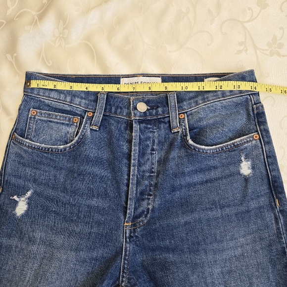 Denim forum Yoko high rise slim jean size 27 - Picture 12 of 14